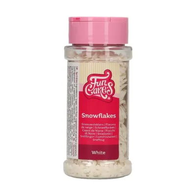 Decorazione Fiocchi di Neve Bianchi, 50 g