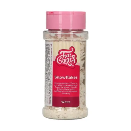 Decorazione Fiocchi di Neve Bianchi, 50 g