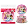 Tortenaufleger aus Esspapier Disney Prinzessinnen, Ø 15.5 cm