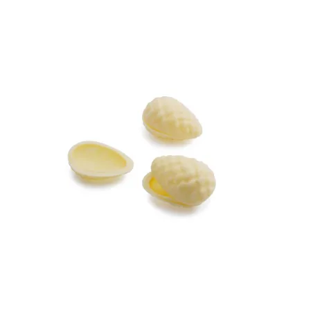 Pralines creuses sucrées Pomme de pin Blanc
