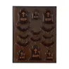 Chocolate decorations Halloween Cemetery – 14 edible gravestones and bats for cake and cupcake | miniSchoggi