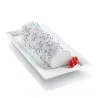 Tapis en silicone Bûche flocons de neige, Silikomart