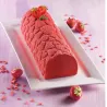 Tapis en silicone Bûche Grands Cœurs, Silikomart