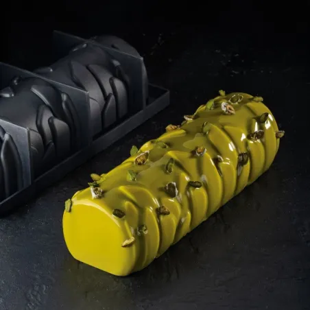 Silicone mold Bûche Skyline, Pavoni, modern design