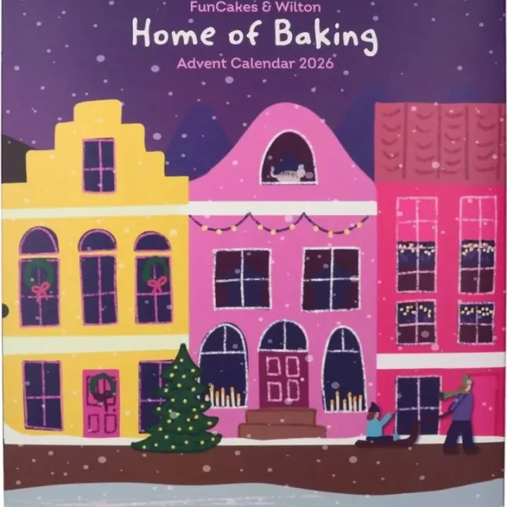 Adventskalender FunCakes & Wilton 2026 – 24 Backüberraschungen für die Adventszeit | miniSchoggi