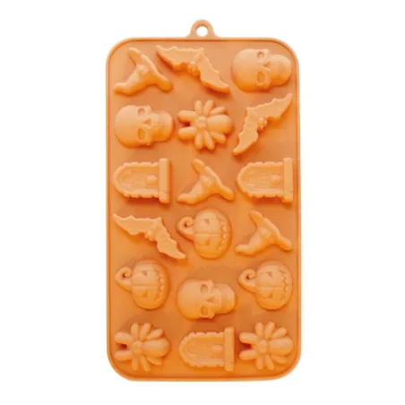 ScrapCooking Halloween Sweets Silicone mold – Spider, Pumpkin, Skull