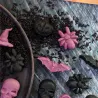 ScrapCooking Stampo in silicone Halloween dolciumi – ragno, zucca, teschio