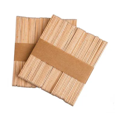 Glacestäbchen aus Holz, 100 Stück