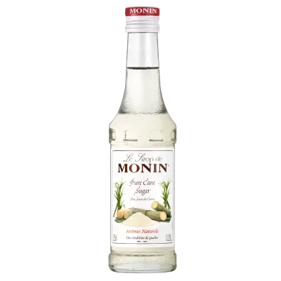 Monin Rohrzucker Sirup 250 ml – für Cocktails und Backkreationen