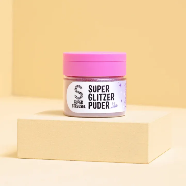 Super Streusel Glitzerpuder: essbarer Glitzer für Torten und Drinks