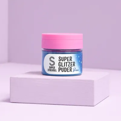 Super Streusel Glitter powder: edible glitter for cakes and drinks