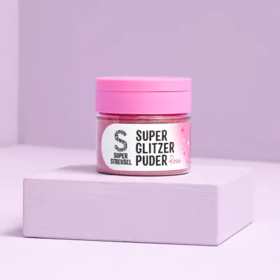 Super Streusel Glitzerpuder: essbarer Glitzer für Torten und Drinks