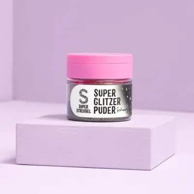 Super Streusel Glitter powder: edible glitter for cakes and drinks
