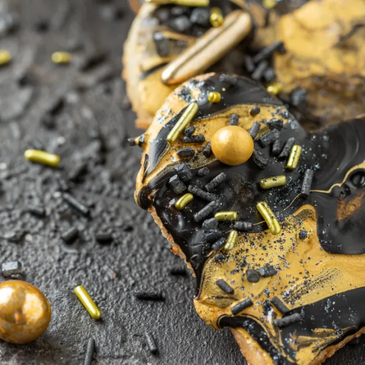 Super Streusel Poudre scintillante : paillettes comestibles pour gâteaux et boissons