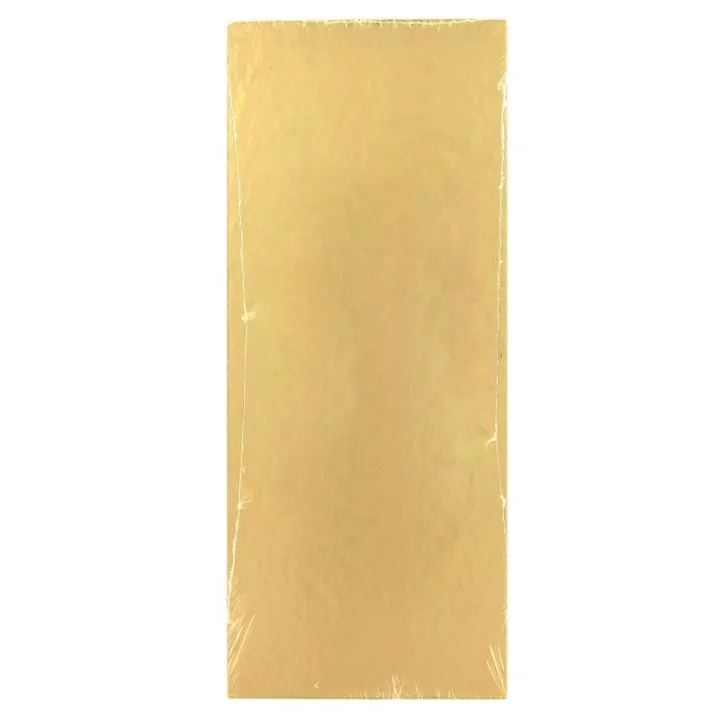 Plateaux dorés pour Bûche de Noël 35x10cm pour Bûches et Cakes
