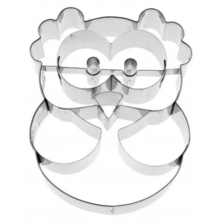 Alva owl cookie cutter for delicious cookies