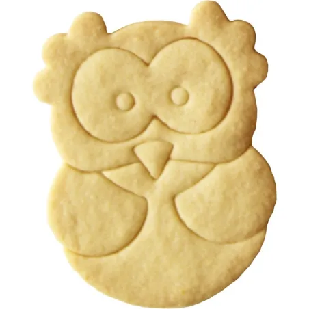 Alva owl cookie cutter for delicious cookies