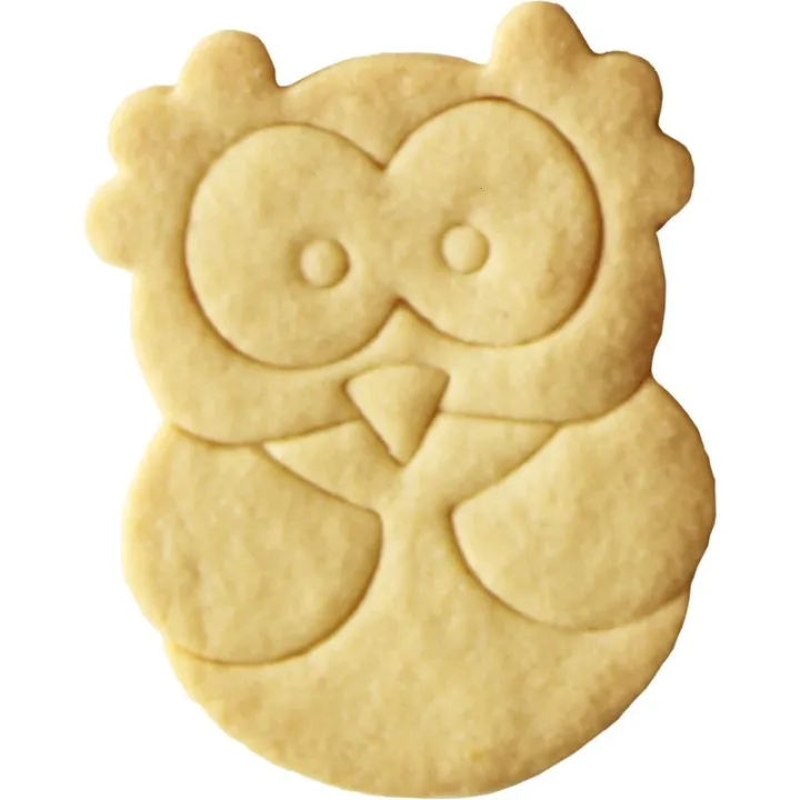 Alva owl cookie cutter for delicious cookies