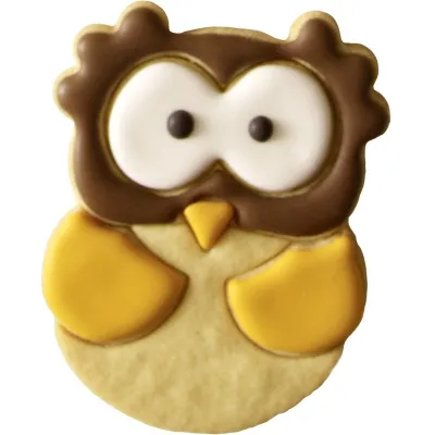 Alva owl cookie cutter for delicious cookies