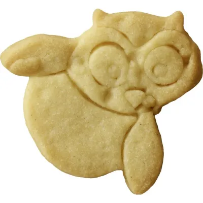 Petie the owl cookie cutter for delicious cookies