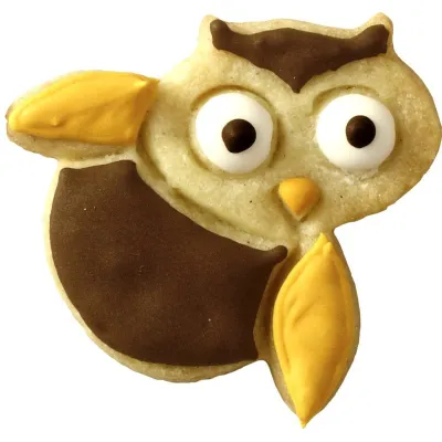 Petie the owl cookie cutter for delicious cookies