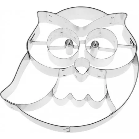 Cookie cutter owl Frido for delicious cookies