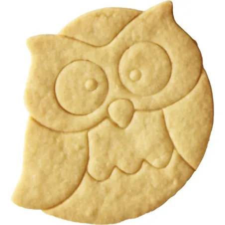 Cookie cutter owl Frido for delicious cookies
