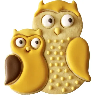 Owl cookie cutter Kunti & Krümel for delicious cookies