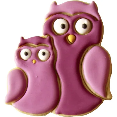Ausstecher Eulenpaar Kunti & Krümel für leckere Plätzchen