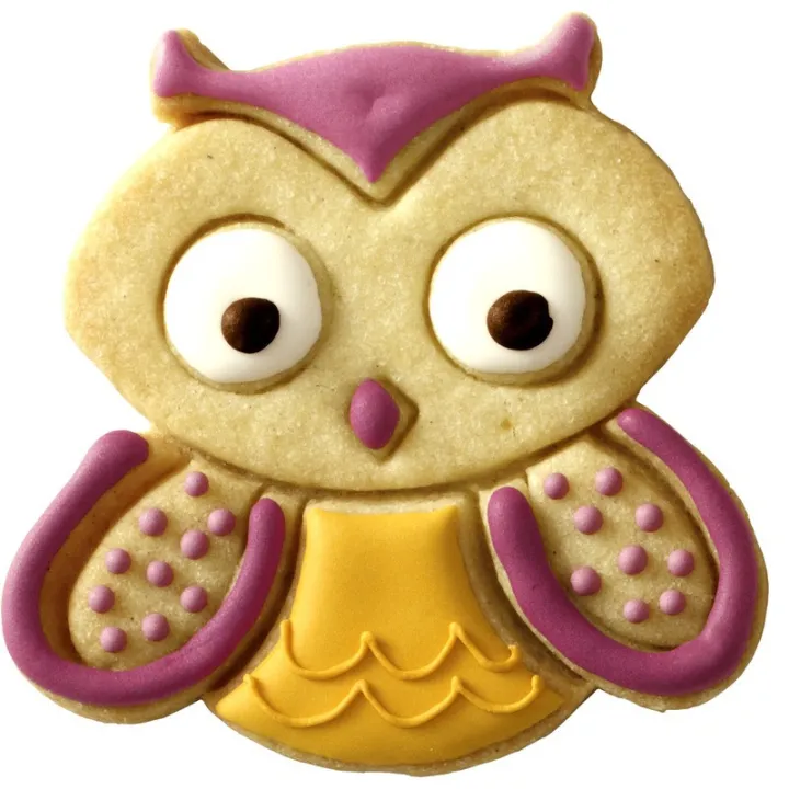 Hugo the owl cookie cutter for delicious cookies