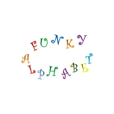 Alphabet & Nummern Chunky Funky Ausstecher
