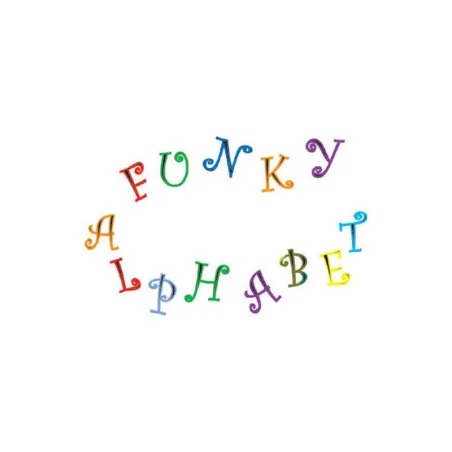 Alphabet & Numbers Chunky Funky Cookie Cutter