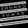 Alphabet & Numéros Chunky Funky Emporte-pièce