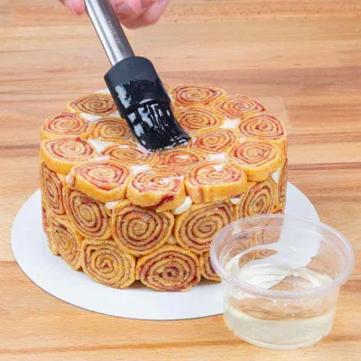Gelatina pronta per torte 220 g per tartellette alle fragole lucide