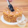 Ready-made cake glaze 220 g for glossy strawberry tarts