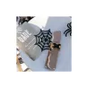 Halloween Dekoration Spinnennetz, 3 Stück für gruselige Tischdeko