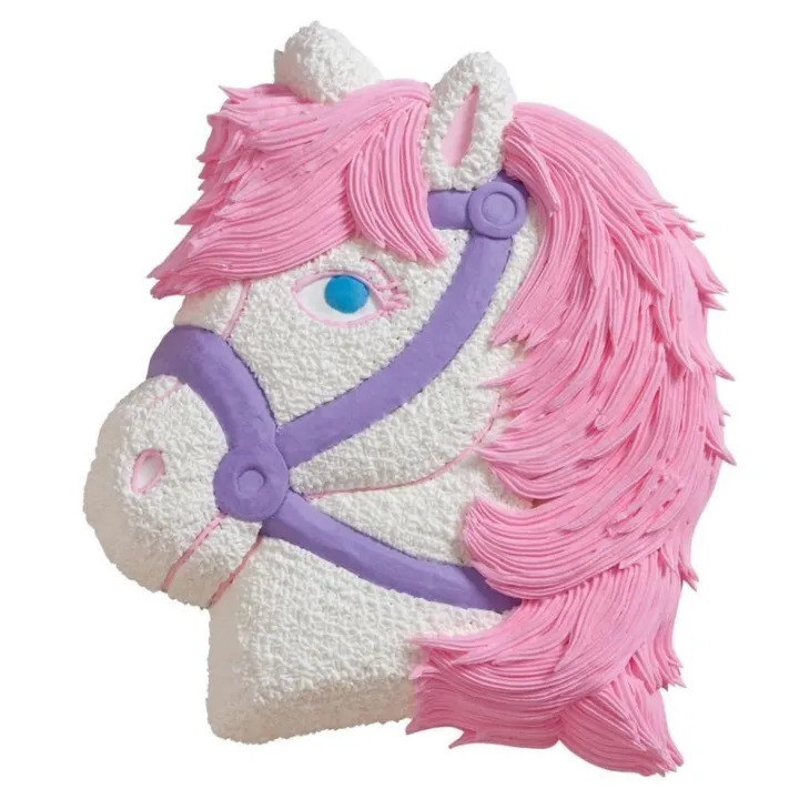 Backform Pony 34 x 26 cm für süsse Pferde- und Einhornkuchen