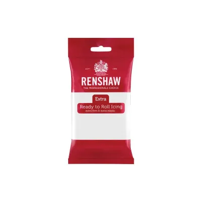Renshaw Rollfondant Extra Weiss 250 g - für Torten