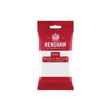 Renshaw Sugar paste Extra White 250 g - for cakes