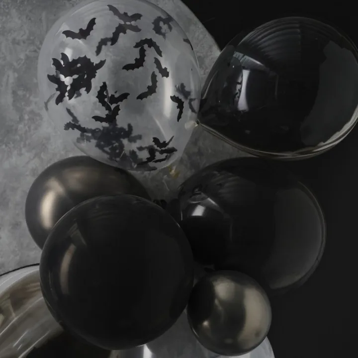 Ghirlanda Happy Halloween con 24 palloncini per la migliore decorazione di Halloween