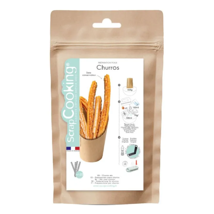 Churros mix, 325 g: make churros at home | miniSchoggi