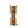 Silikonform Bûche 25 x 8 x 7.5 cm kombinierbar mit Silikonmatten