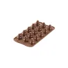 Stampo per praline in silicone albero di Natale per 15 pralina ad albero
