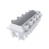 Silicone mold Bûche Winter Pine 25 x 7.8 x 8 cm for winter Bûches