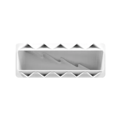 Silicone mold Bûche Winter Pine 25 x 7.8 x 8 cm for winter Bûches