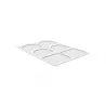 Moule en silicone pour décorations de bûche, 6 pièces pour finitions raffinées