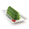 Yule log form Christmas tree 25 x 8.9 x 8.7 cm for festive desserts