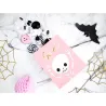 Spider web decoration gold, 3 pieces - Halloween table decoration