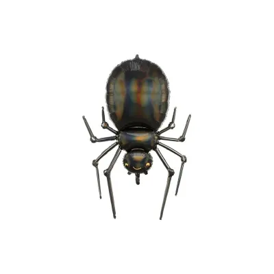 Folienballon Spinne 60 x 101 cm als perfekte Halloweendekoration