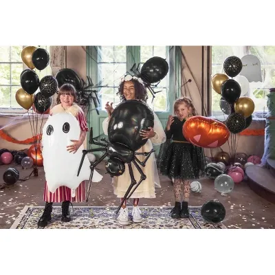 Folienballon Spinne 60 x 101 cm als perfekte Halloweendekoration